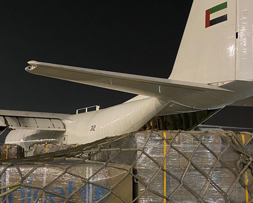 Dubai's International Humanitarian City launches urgent relief airbridge to Lebanon and Egypt in light of escalating regional crisis IHC-Loading-Aid