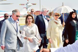 Prince Charles and Camilla visit Dubai's International Humanitarian City