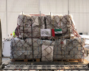 Aid airlift to Indonesia