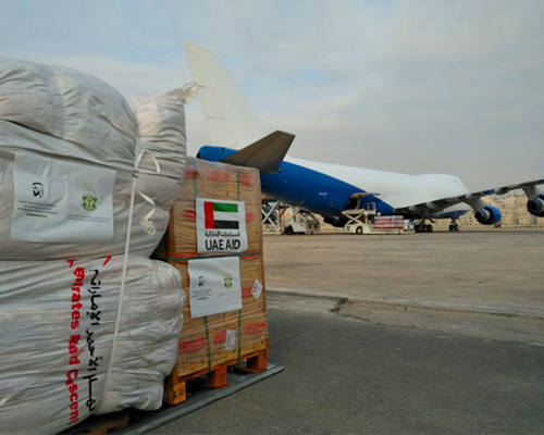 humanitarian aid to Jordan