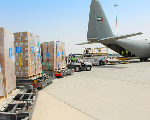 UNITED ARAB EMIRATES (UAE) AND INTERNATIONAL HUMANITARIAN CITY (IHC) SUPPORTING TECHNICAL AND RELIEF EFFORTS OF WHO IN RESPONDING TO COVID-19