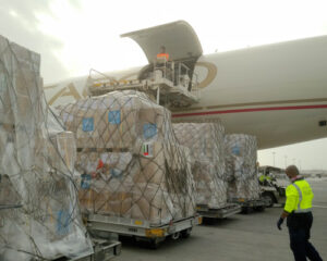 World Health Organization (WHO) shipment to Ethiopia in response to COVID-19
